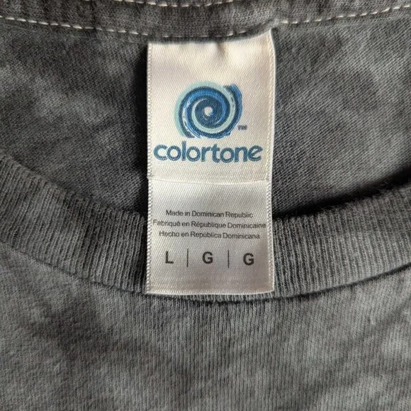 Catch 22 Ska Band Black Metal Tie Die T-Shirt, Sz L - Picture 3 of 3